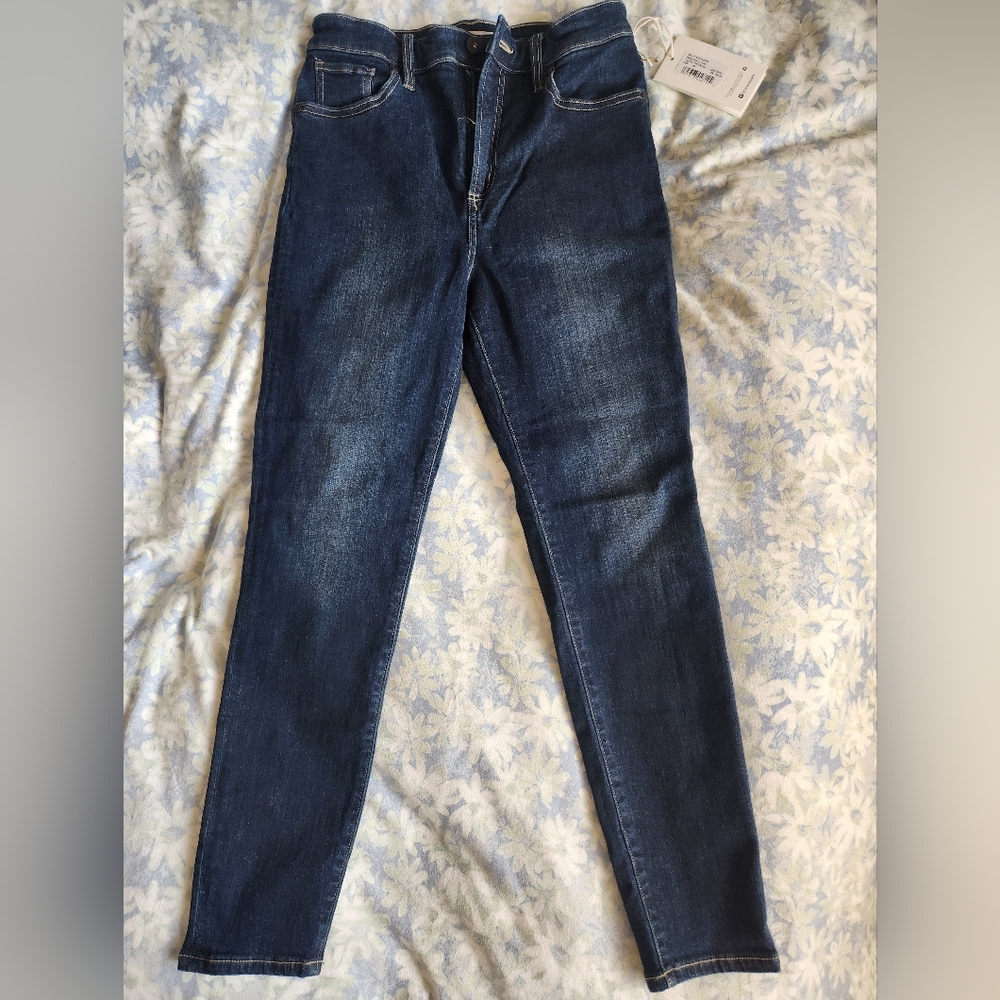 Carve Designs Skyler Skinny Jean, Size 8, Dark Rinse